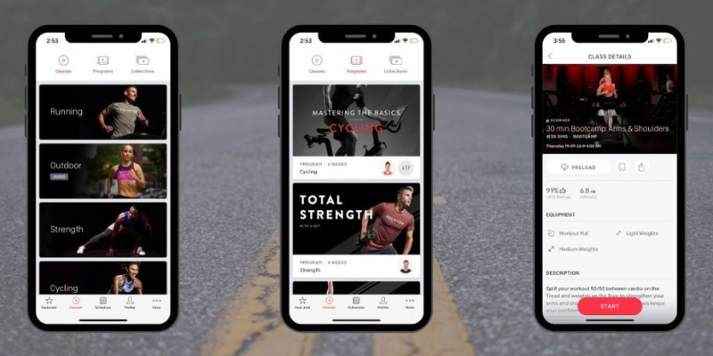 Peloton Digital Treadmill App