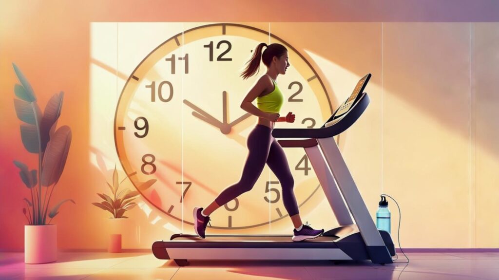 El mejor momento para caminar en la cinta de correr y perder peso caminatas matutinas